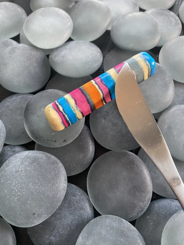 Série de 8 porte-couteaux, art de la table.